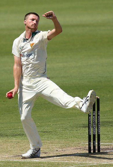 Jackson Bird bowling
