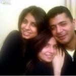 Mahnoor Baloch with Her Husband and Daughter