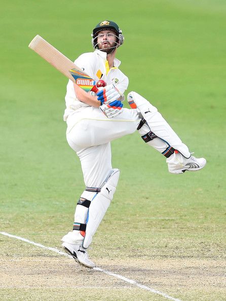 Matthew Wade batting