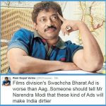 RGV Swachch Bharat controversy