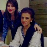 Syra Yousaf with her mother