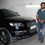 Arshad Warsi With His Car Audi Q7