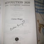 Chetan Bhagat signature