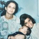 divya-menon-childhood-with-her-mother-and-brother
