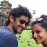 Gaurav Kapur with his wife