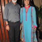 Ila Arun with her husband