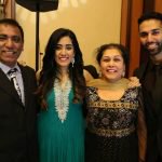Jonita Gandhi family