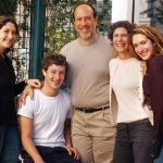 Mark with his family sisters Randi (left) and Arielle (right) and Parents