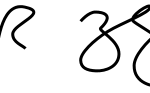Mark Zuckerberg Signature