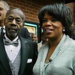 Oprah with her Father Veron Winfrey