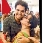 PVNS Rohit with his mother Sudha
