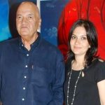 Uma Chopra husband Prem Chopra with her daughter Prerna Chopra