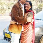 Sudesh Berry with his wife Sarita Berry