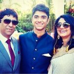 Taaruk Raina with His Parents