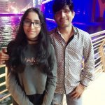 Kamaal R Khan with his daughter