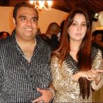 Kim Sharma with estranged husband