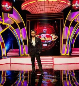 Nav Bajwa hosting Mr. Punjab 2016