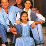 Sunil Dutt with his Son and Daughters