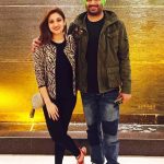 Surilie Gautam with her husband