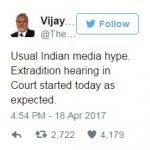 Vijay Mallya tweet