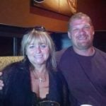 wrestler Kane with wife Crystal Goins