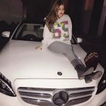 Chahat Paul with her car