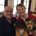 Iain with his grandpa Richard Lee Armitage