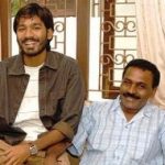 Kasthuri Raja with Dhanush