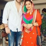 Malini Kapoor with her husband Ajay Sharma