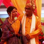 Mrunmayee Lagoo with her husband