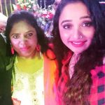 Rani Chatterjee with her mother