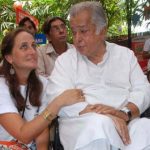 Shashi Kapoor and Sanjana Kapoor