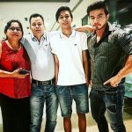 Shreedhan Singh with his family