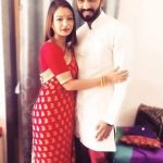 Shruti Rawat with her husband Nikhil Agawane