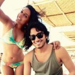 Shveta with her brother Sharvil Salve