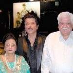 Anil Kapoor With His Parents