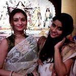 Dimpy Ganguli with her sister Koel Ganguly