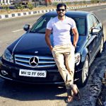 Mrunal Jain with his car