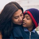Parineeta Borthakur with her son