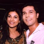 Randeep Hooda with his ex-girlfriend Sushmita Sen