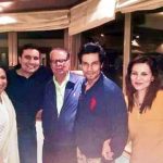 Randeep Hooda with his parents and siblings
