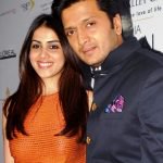 Riteish Deshmukh with his wife Genelia DSouza