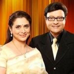 Sachin with his wife Supriya Pilgaonkar