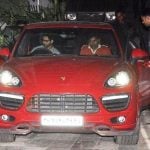 Shahid Kapoor In His Car Porsche Cayenne GTS