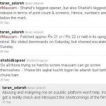 Taran Adarsh Shahid Kapoor Twitter controversy