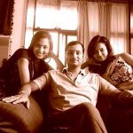Vidisha Srivastava with her Brother Gaurav & sister Shanvi