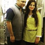 Alvira Khan with Ashley Rebello