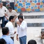 Ashish Chowdhry at his sister and brother-in-law Funeral