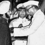 Balbir Singh with Padma Shri