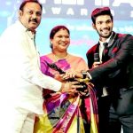 Bellamkonda Sreenivas with his parents